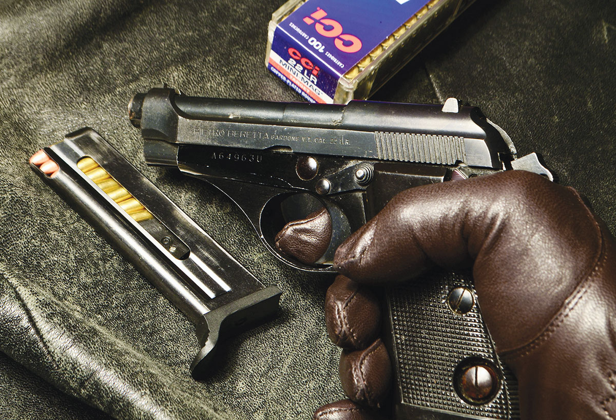 The Beretta Model 71 was the first semiautomatic in 22 Long Rifle to have serious practical application as a tactical gun. According to legend, it was developed for Mossad to allow its agents to pursue – quietly but effectively – the Arab terrorists who murdered Israeli Olympic athletes in 1972. The year designation (71) was intended to throw others off the scent.